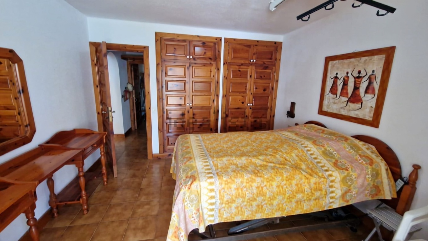Appartement en première ligne de plage à Playa las Américas — Terrasse