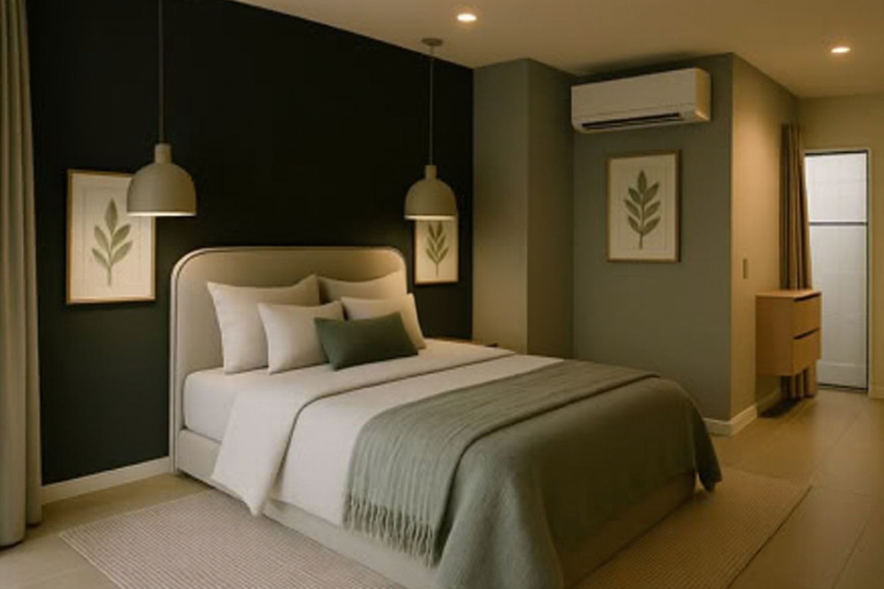 Beachfront flat in Arona — Bedroom