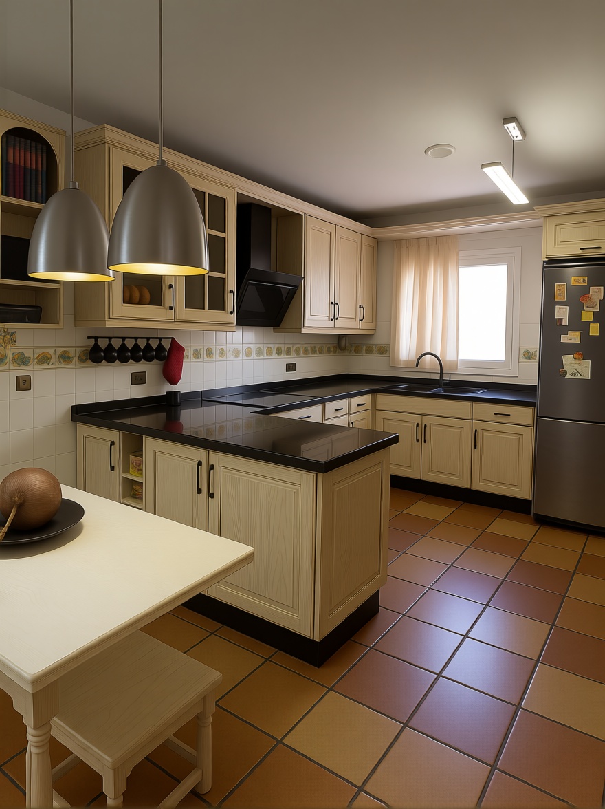 Beachfront flat in Melilla — Kitchen
