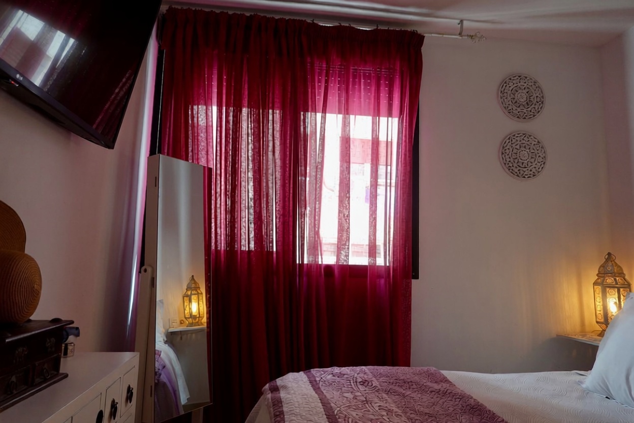Beachfront flat in Ceuta — Bedroom