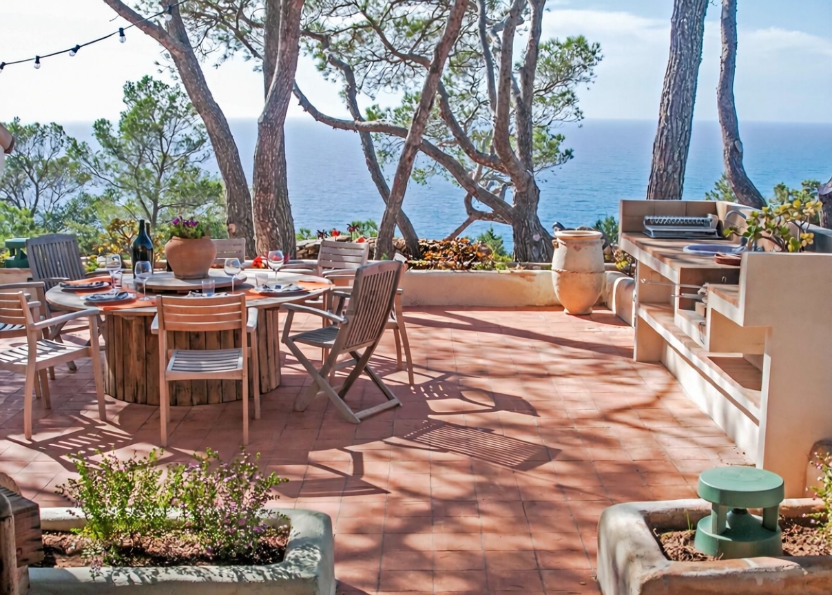 Chalet mit direkter Strandzugang in Formentera