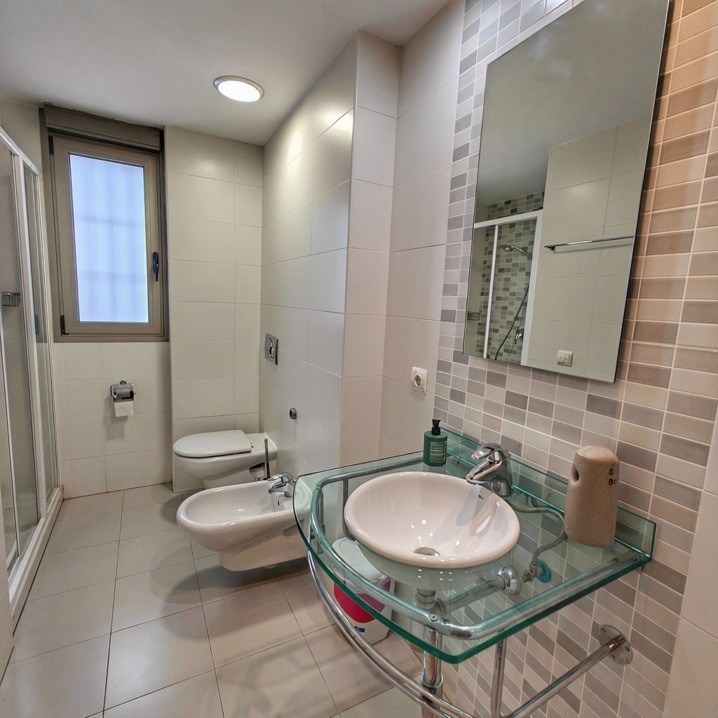 Beachfront duplex in Sant Antoni de Portmany — Bathroom