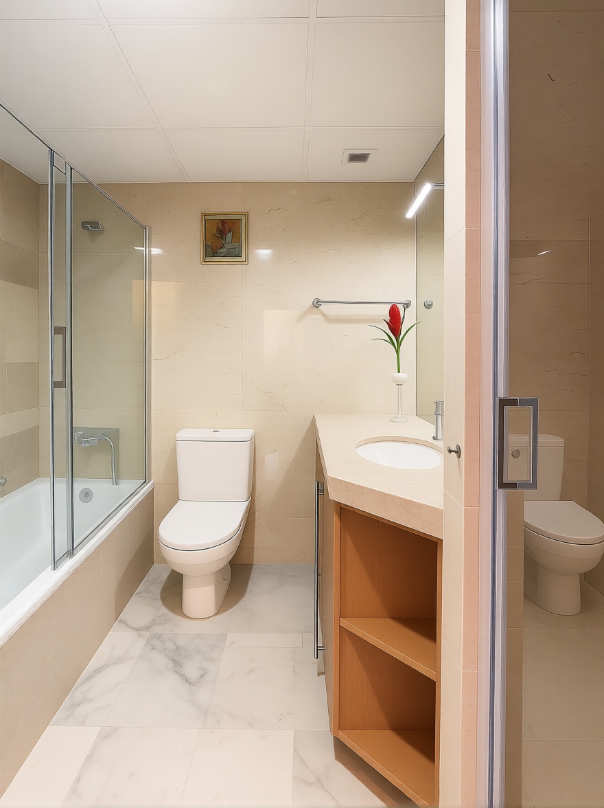 Beachfront flat in Eivissa — Bathroom
