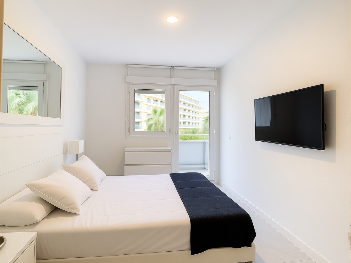 Beachfront flat in Eivissa — Bedroom
