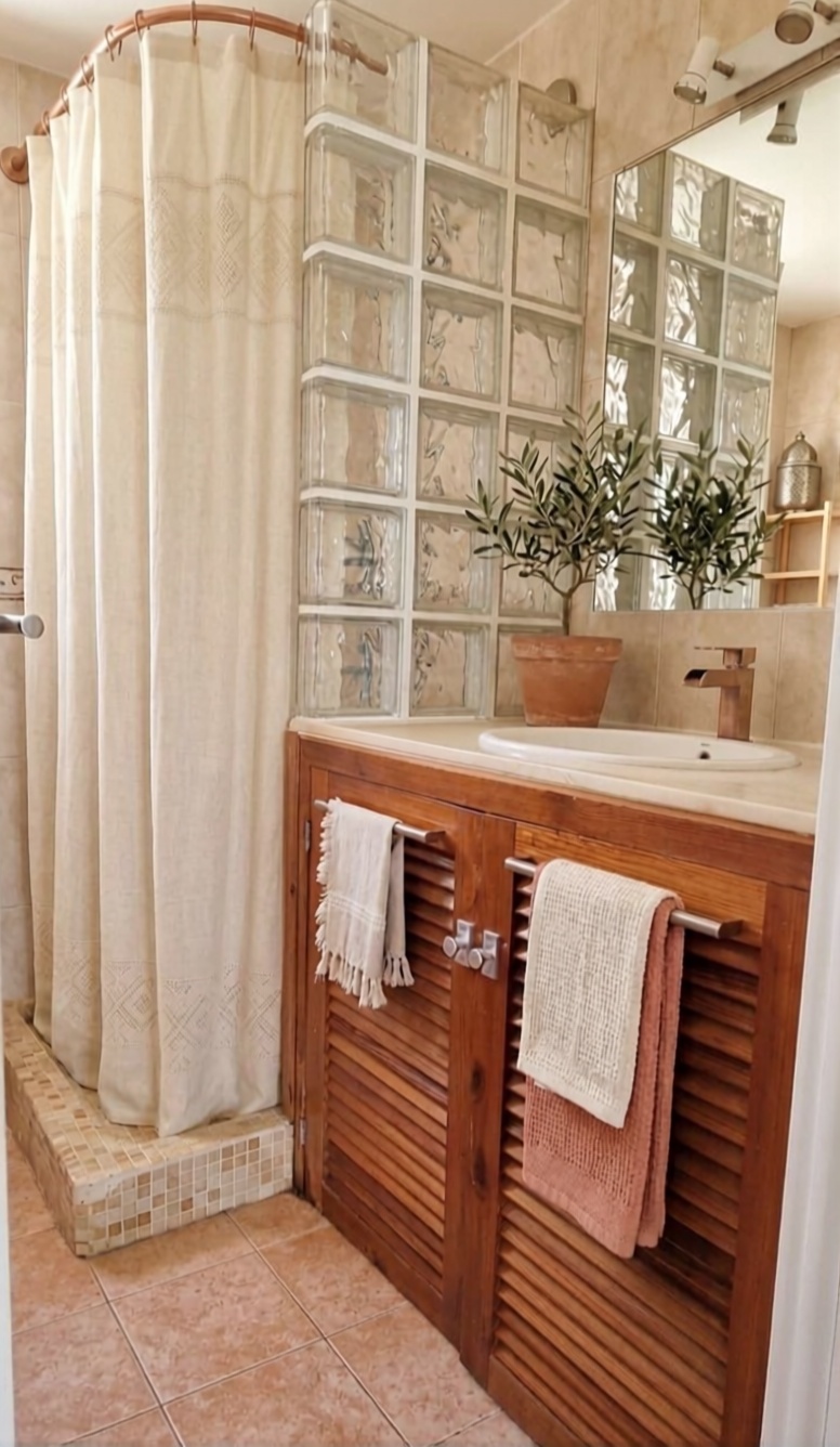 Chalet with direct beach access in Sant Josep de sa Talaia — Bathroom