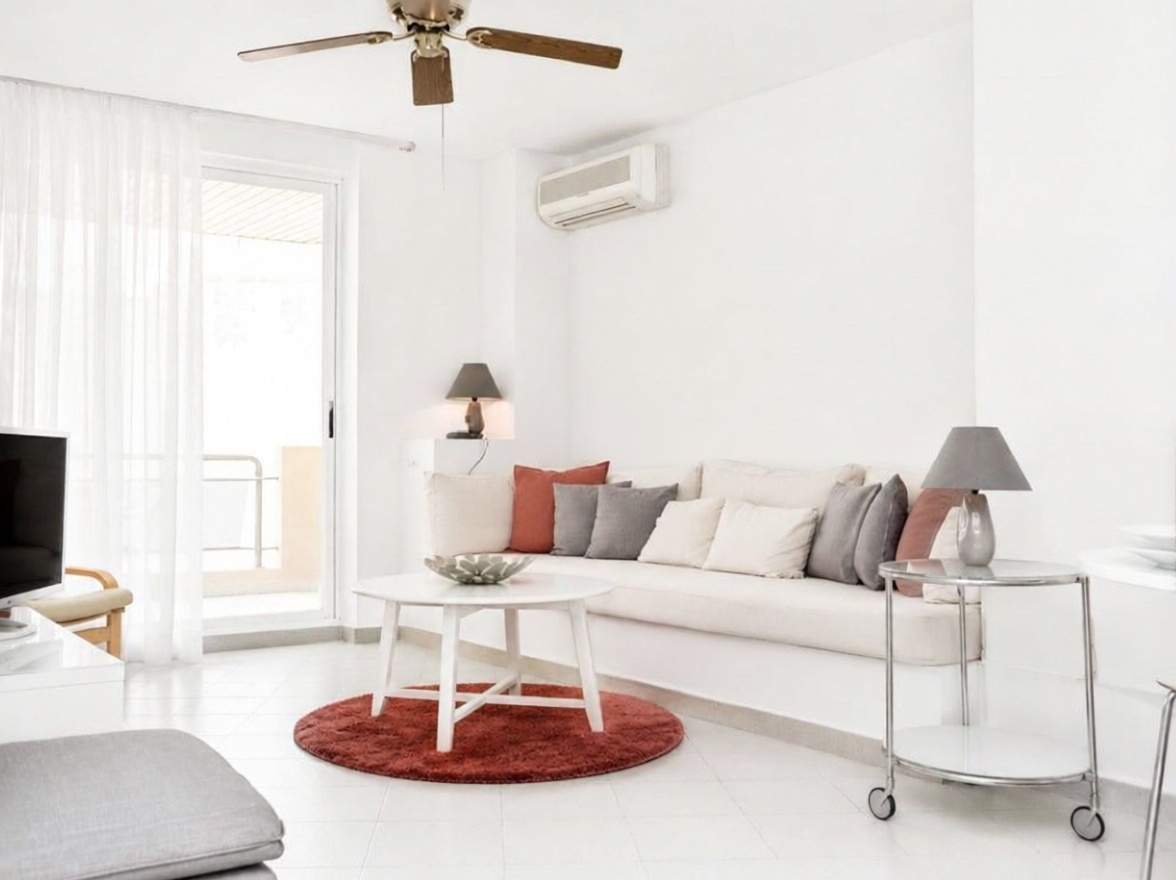 Penthouse in erste Meereslinie in Eivissa — Wohnzimmer