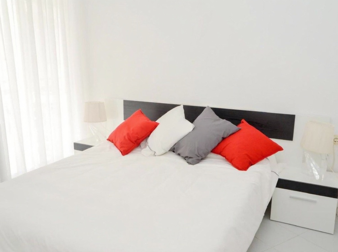 Penthouse in erste Meereslinie in Eivissa — Schlafzimmer