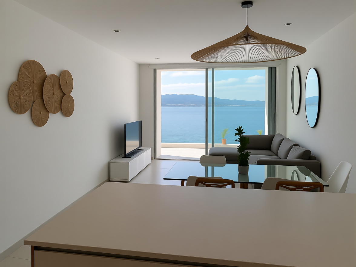 Seafront attic in Sant Antoni de Portmany — Living room