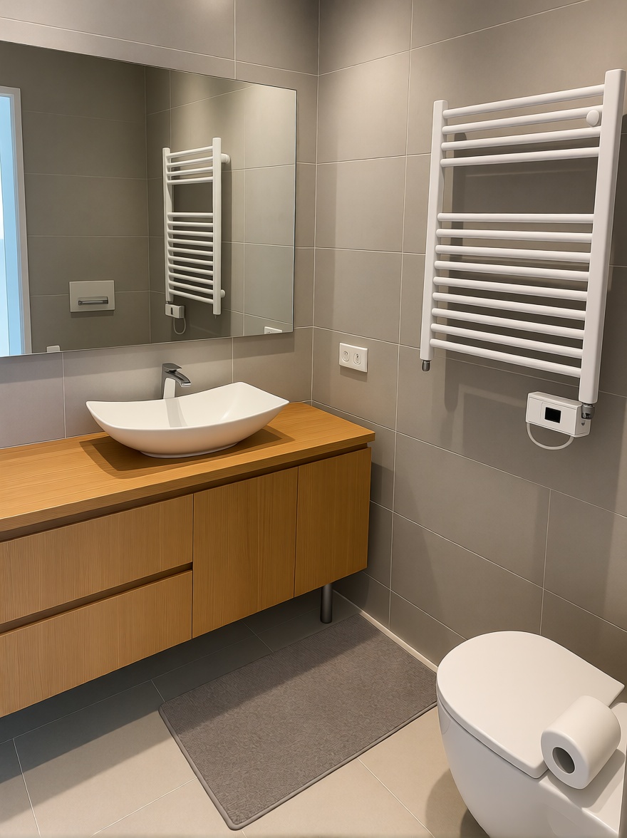 Seafront attic in Sant Antoni de Portmany — Bathroom