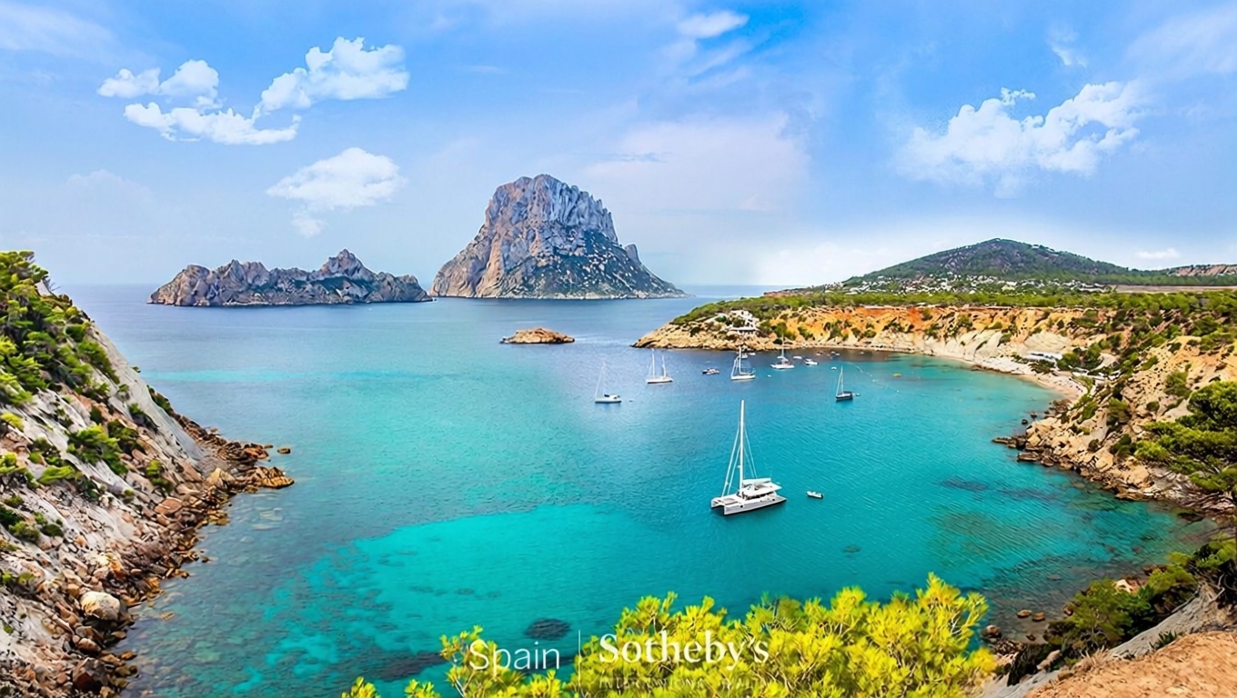 Wohnung in erste Strandlinie in Eivissa — Meerblick