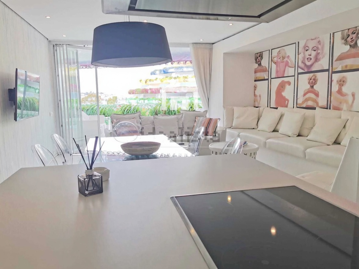 Wohnung in erste Strandlinie in Eivissa — Küche