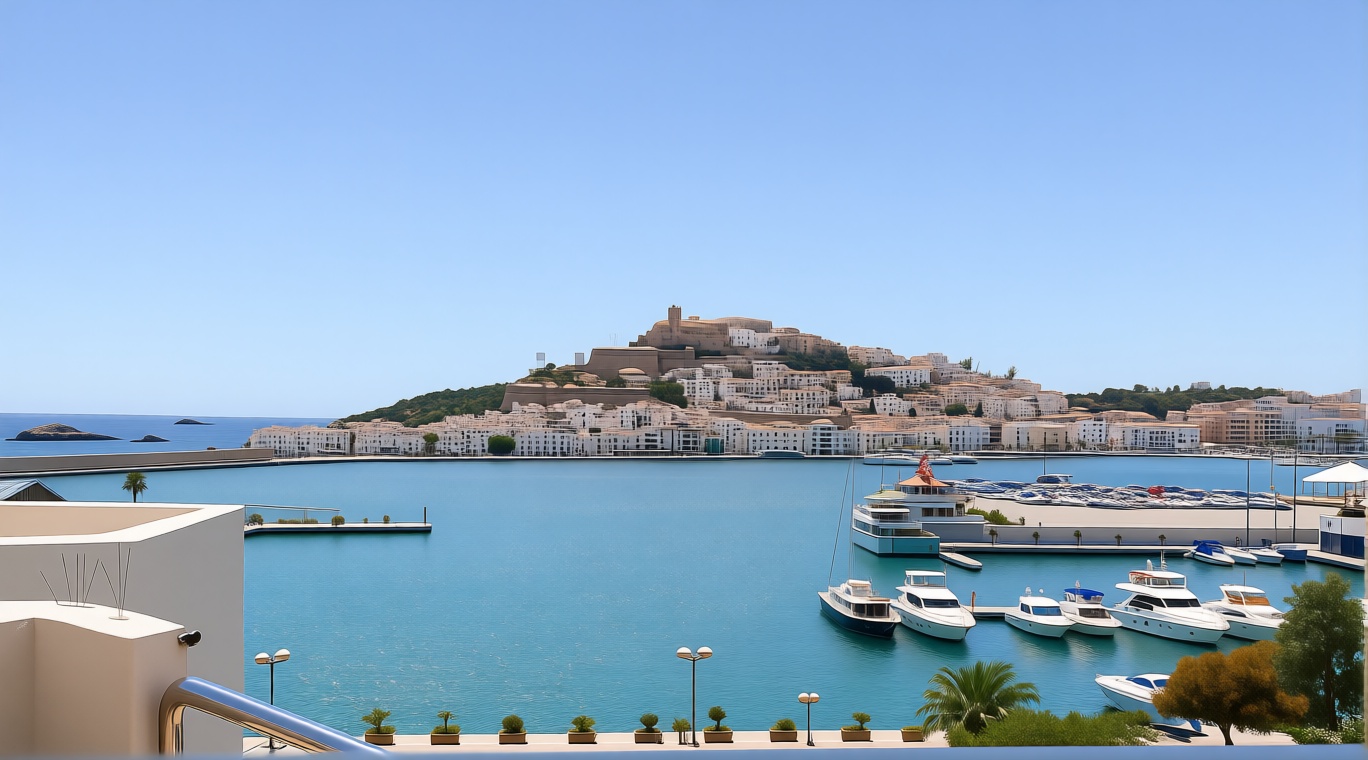 Пентхаус первая линия моря в Eivissa — Морская терраса
