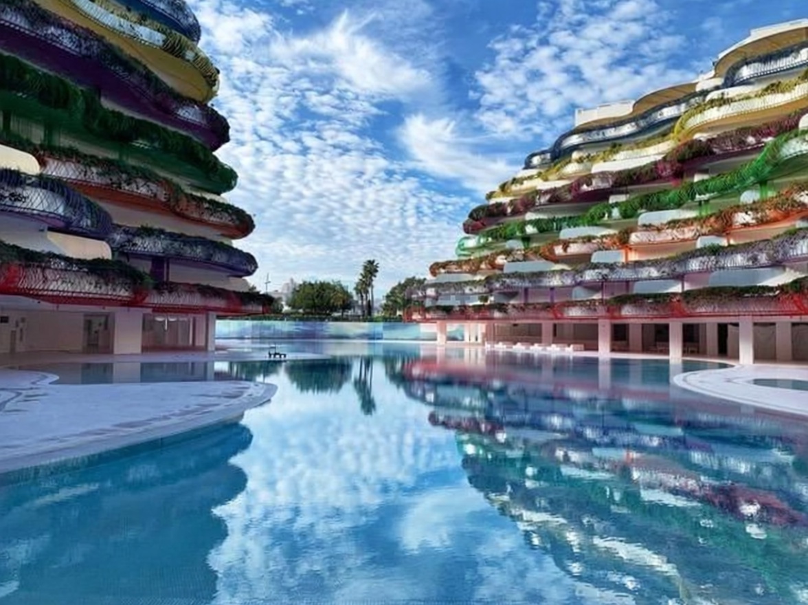 Wohnung in erste Strandlinie in Eivissa — Pool