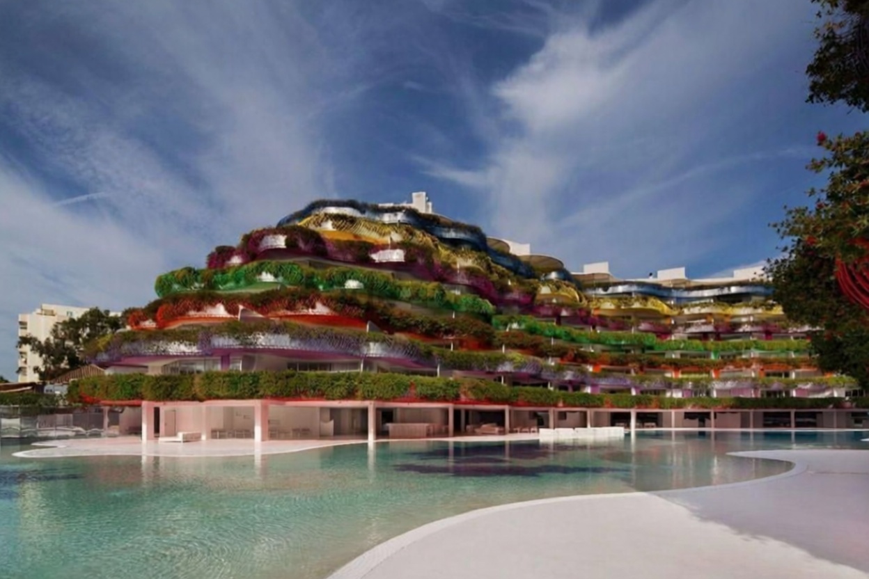 Wohnung in erste Strandlinie in Eivissa — Pool