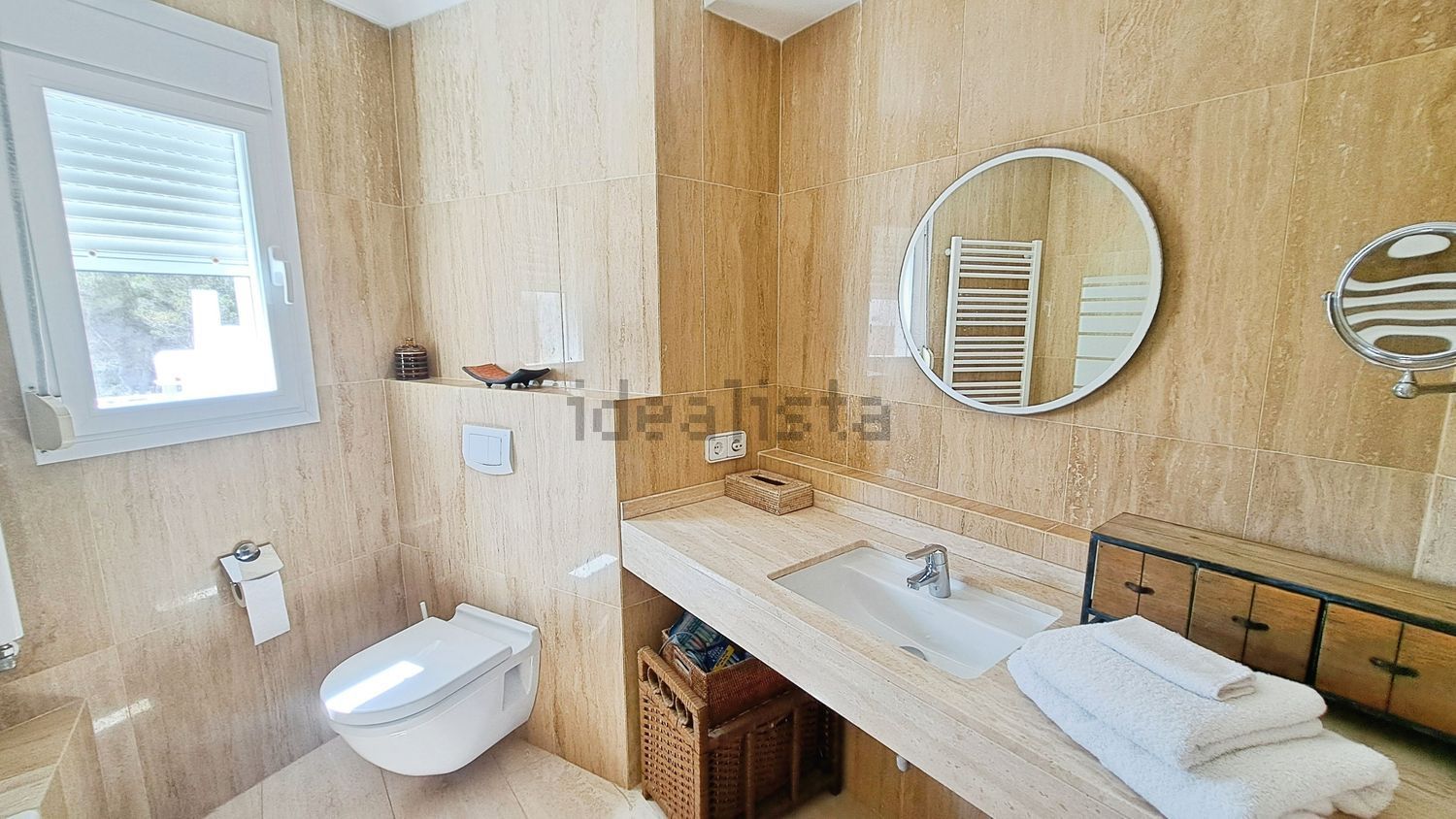 Chalet con acceso directo a playa en Santa Eulalia del Río — Baño