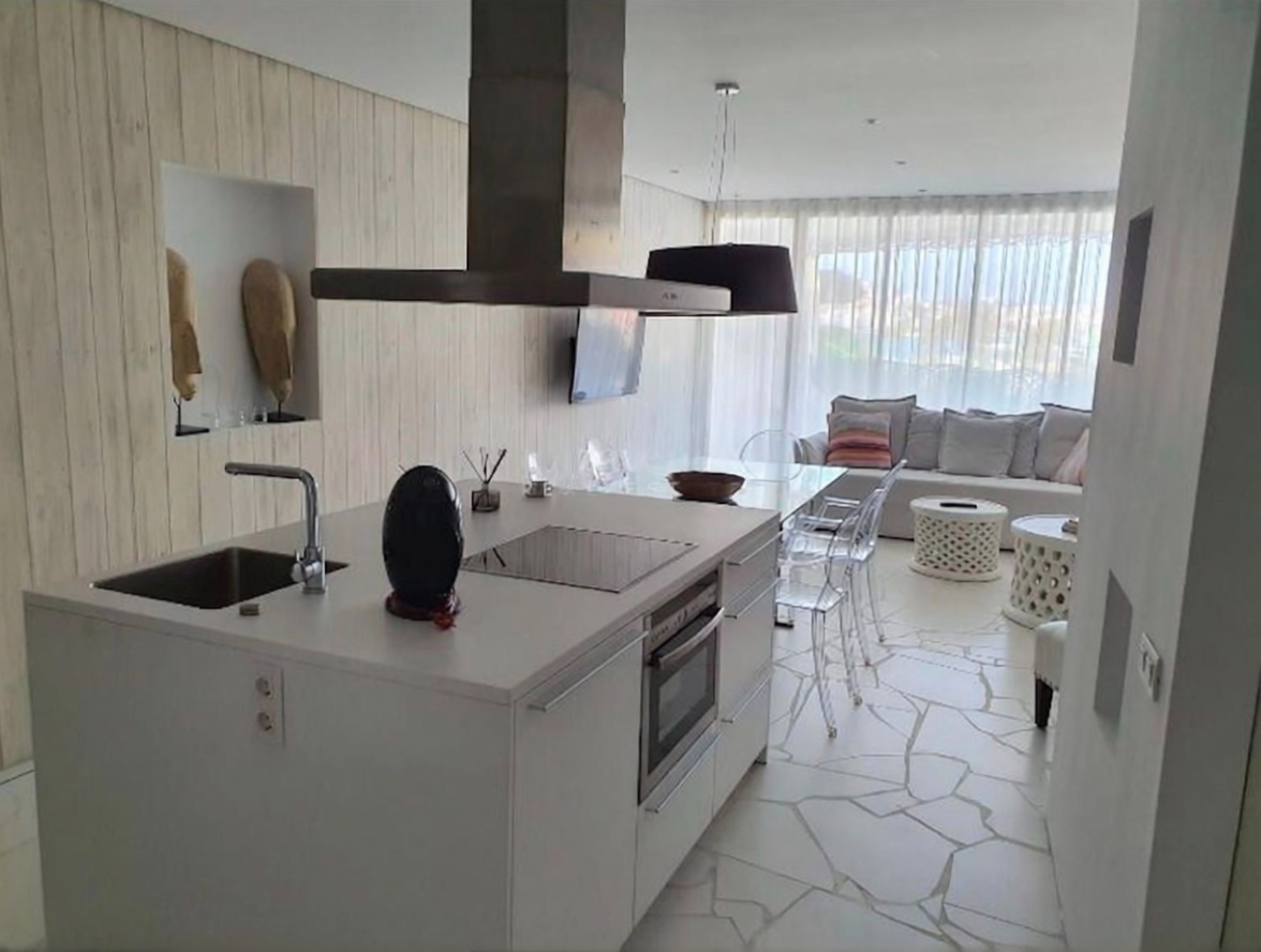 Wohnung in erste Strandlinie in Eivissa — Küche
