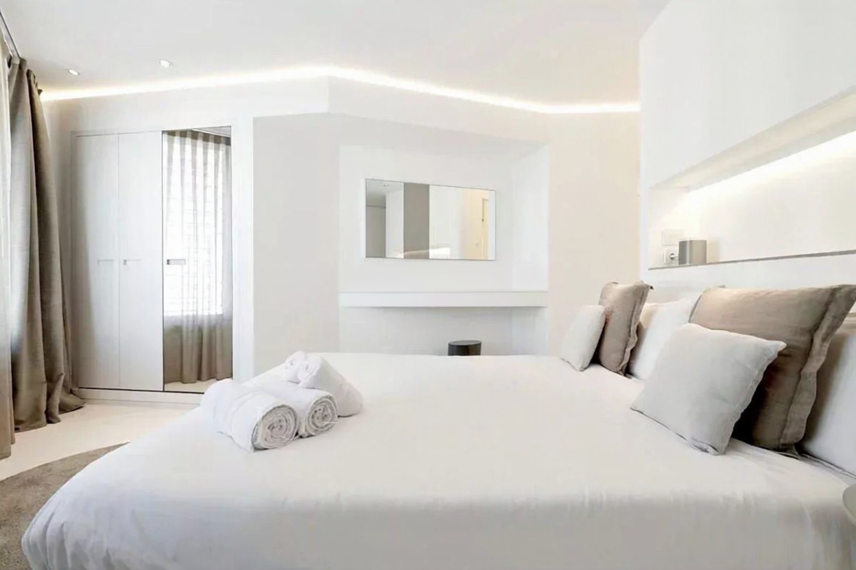 Wohnung in erste Strandlinie in Eivissa — Schlafzimmer