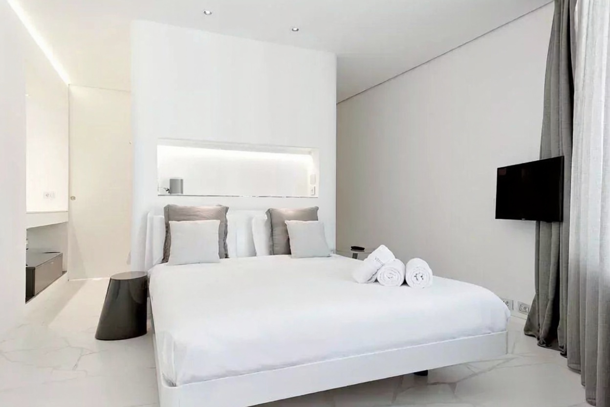 Wohnung in erste Strandlinie in Eivissa — Schlafzimmer