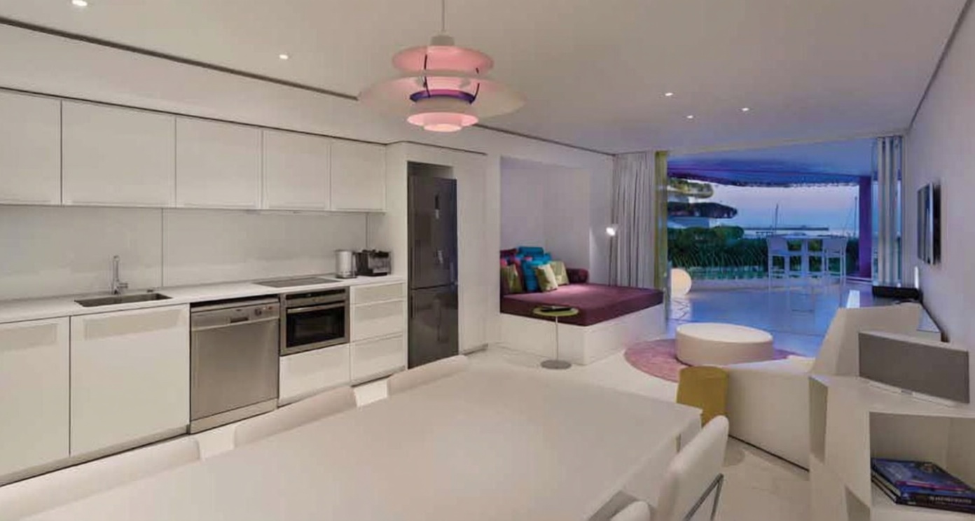 Wohnung in erste Strandlinie in Eivissa — Wohnzimmer