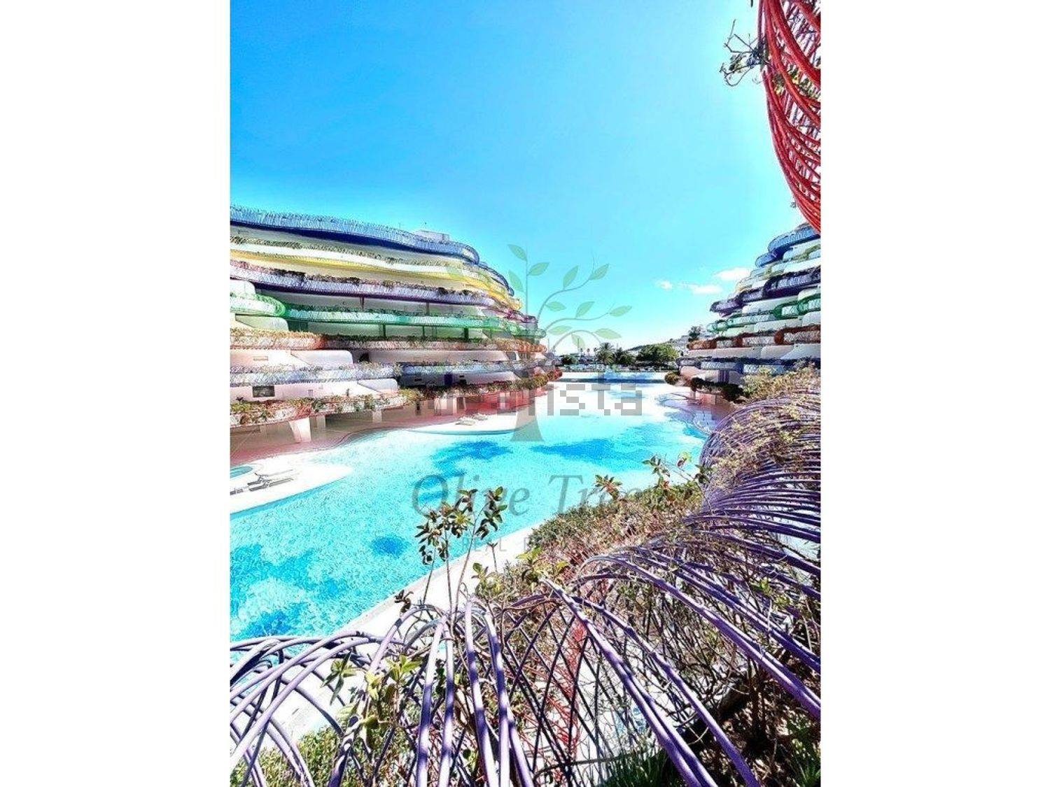 Wohnung in erste Strandlinie in Eivissa — Pool