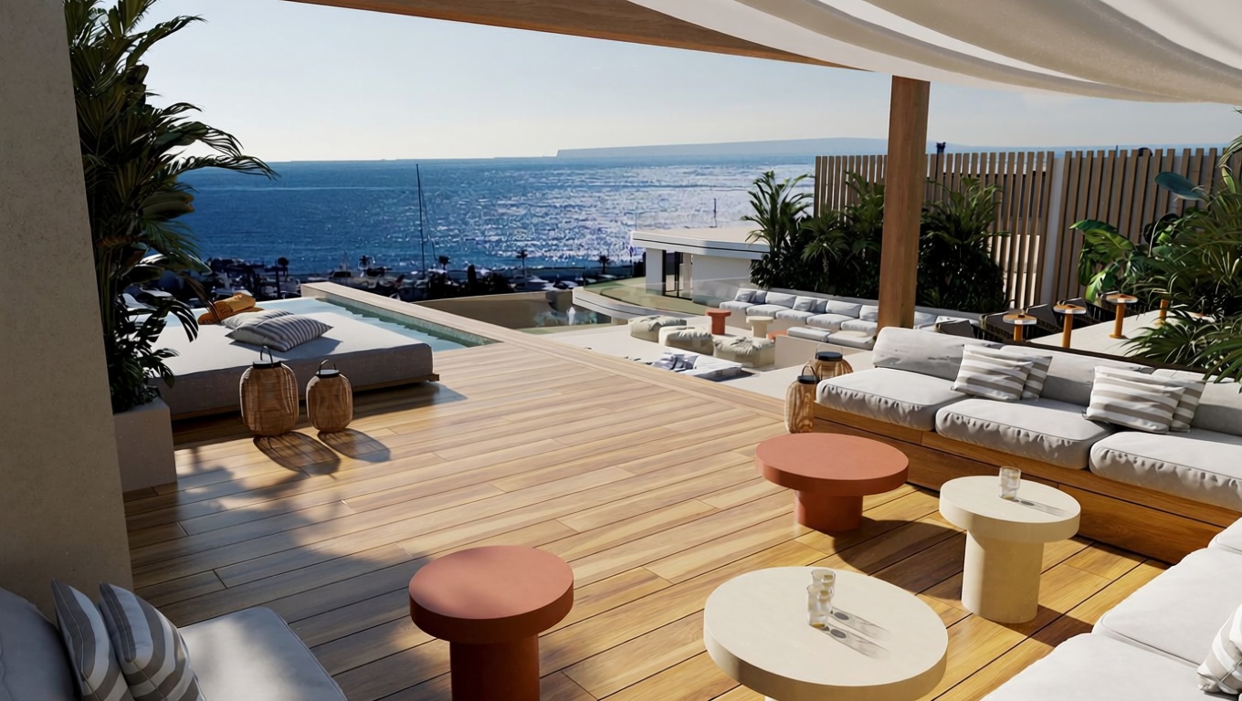 Wohnung in erste Strandlinie in Santa Eulalia del Río