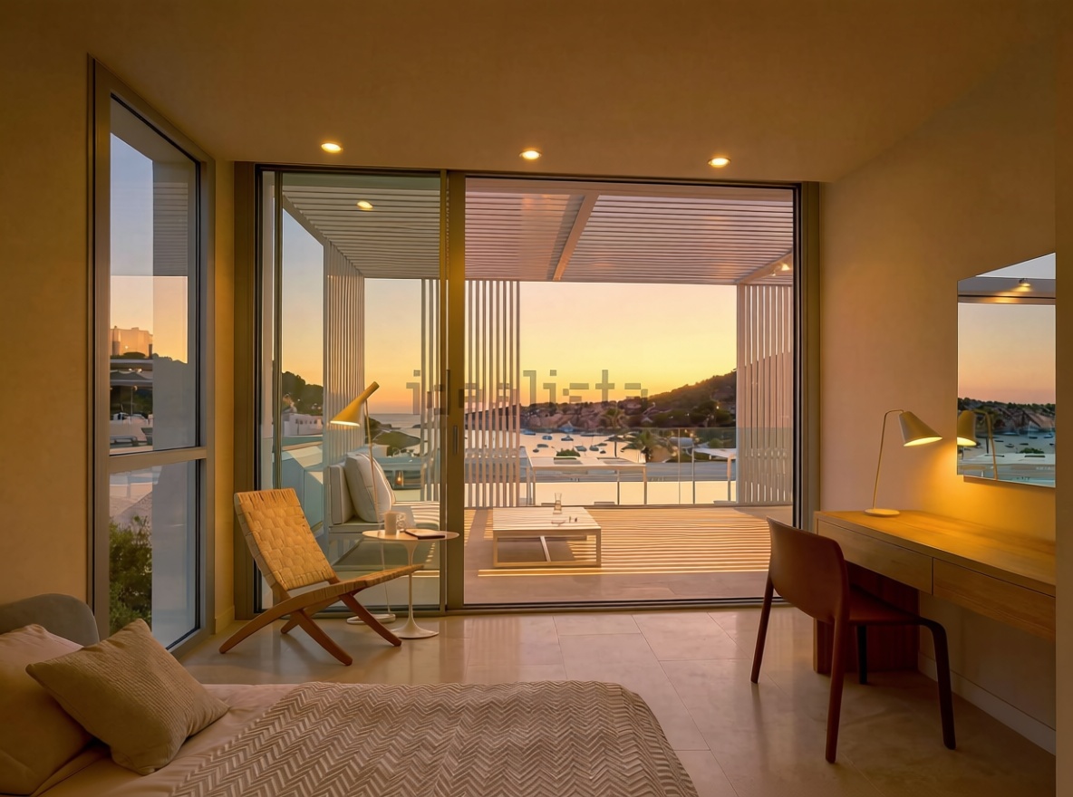 Beachfront duplex in Sant Josep de sa Talaia — Bedroom