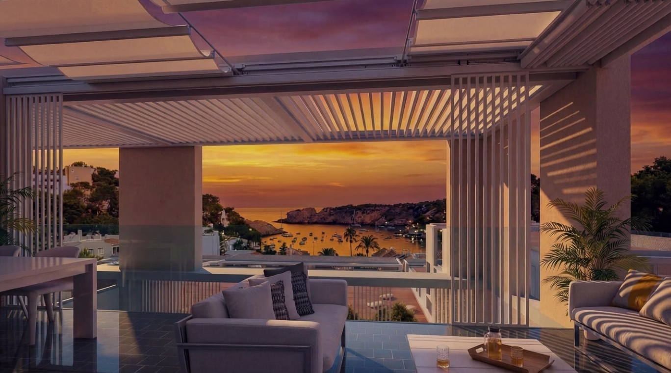 Beachfront duplex in Sant Josep de sa Talaia — Sea terrace