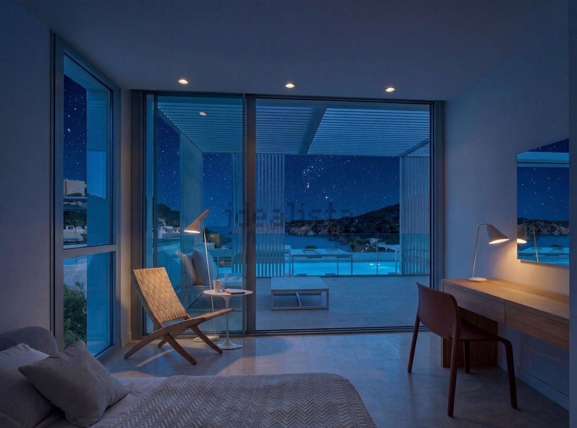 Beachfront duplex in Sant Josep de sa Talaia — Bedroom