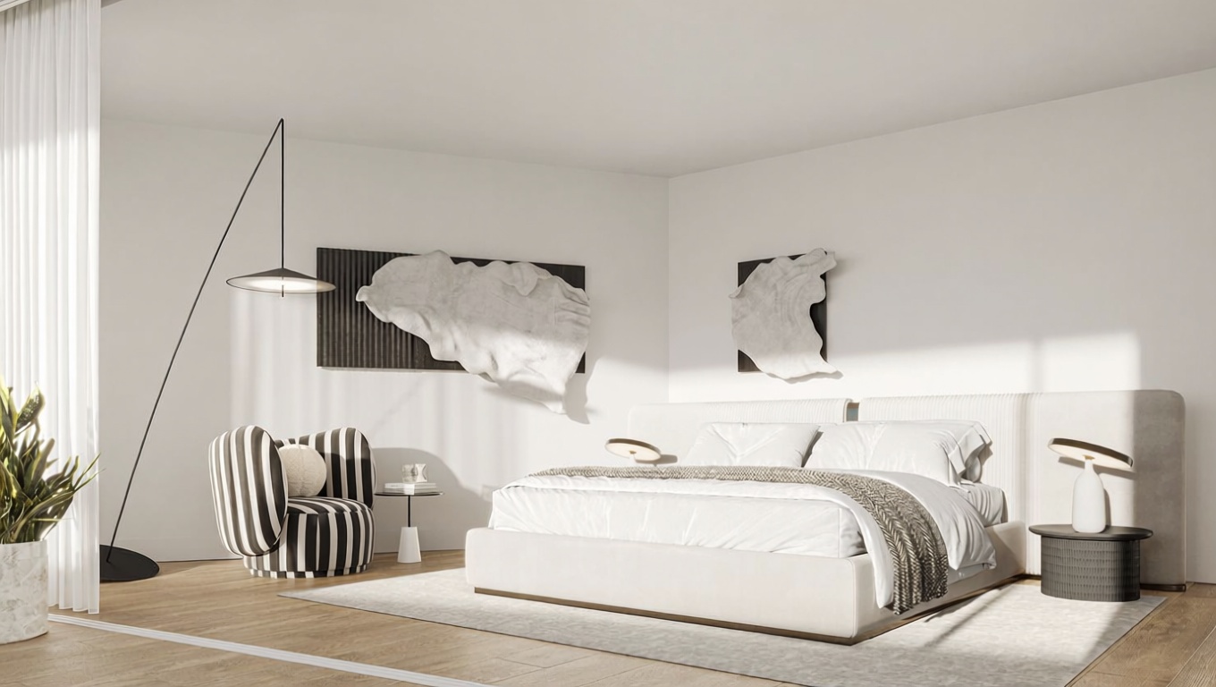 Wohnung in erste Strandlinie in Eivissa — Schlafzimmer