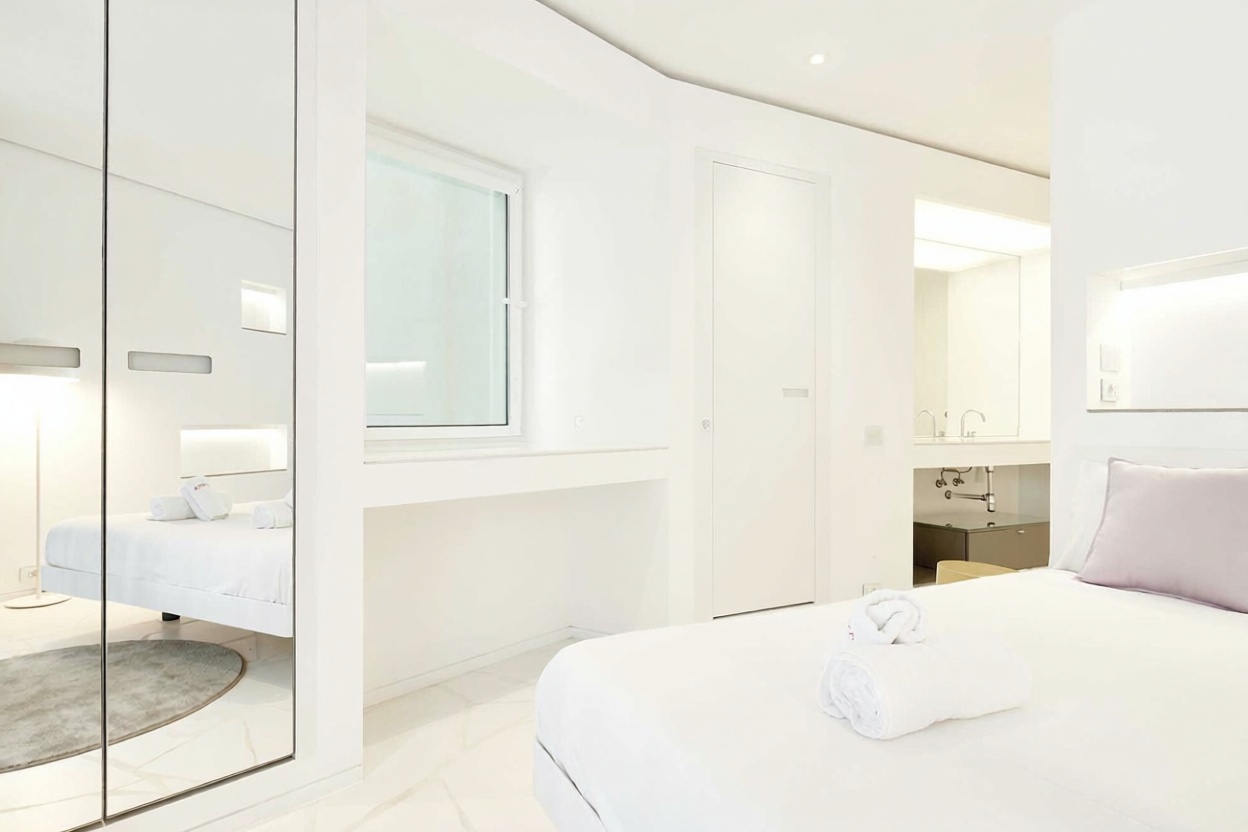 Beachfront flat in Eivissa — Bedroom