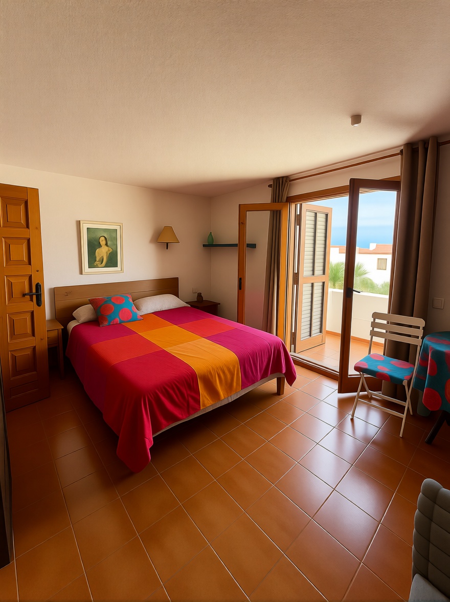 Chalet with direct beach access in Sant Josep de sa Talaia — Bedroom