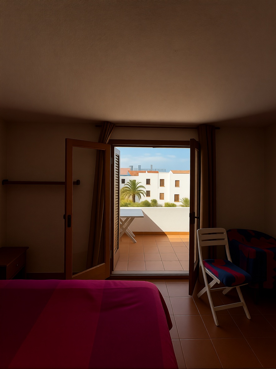 Chalet with direct beach access in Sant Josep de sa Talaia — Bedroom