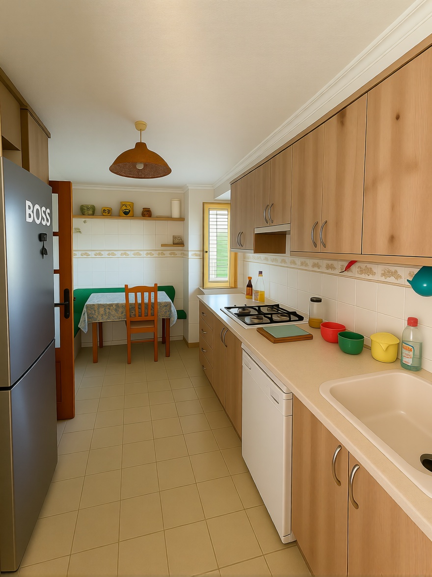 Chalet with direct beach access in Sant Josep de sa Talaia — Kitchen