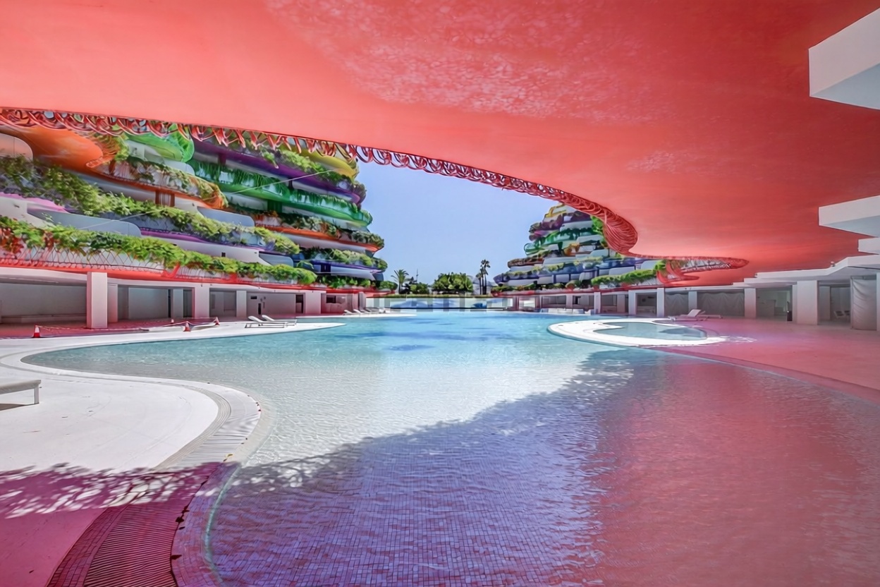 Wohnung in erste Strandlinie in Eivissa — Pool