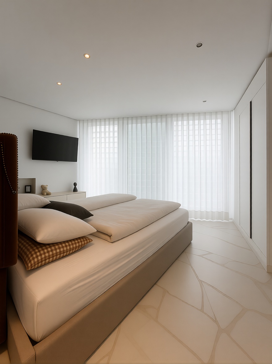 Wohnung in erste Strandlinie in Eivissa — Schlafzimmer