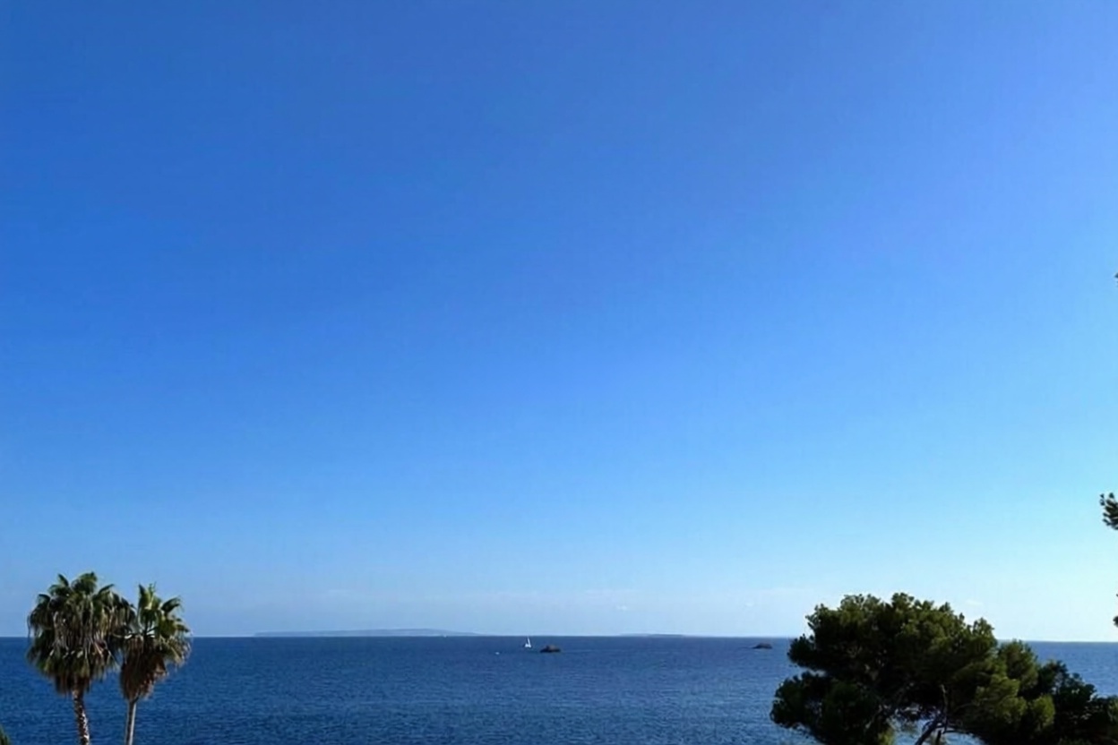 Chalet com acesso direto à praia em Santa Eulalia del Río — Vista mar