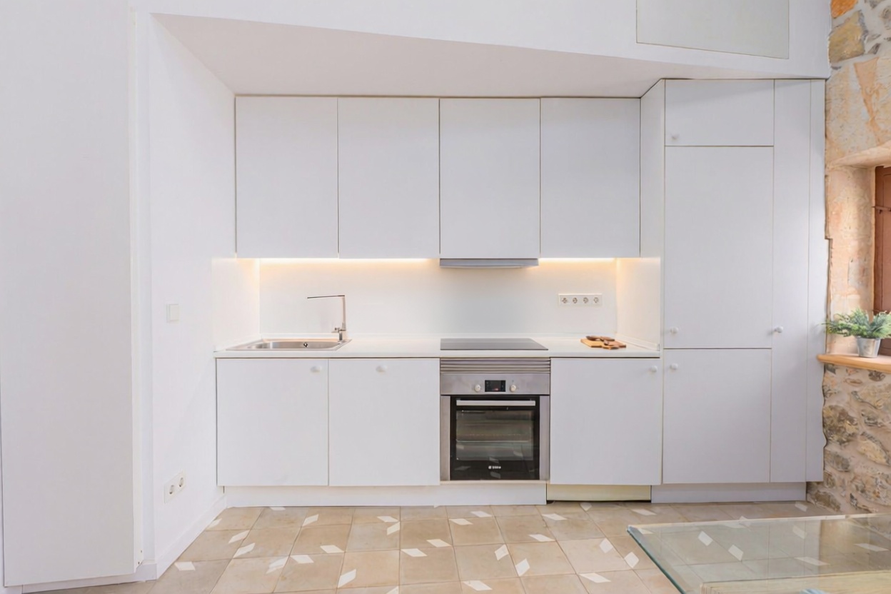 Wohnung in erste Strandlinie in Eivissa — Küche