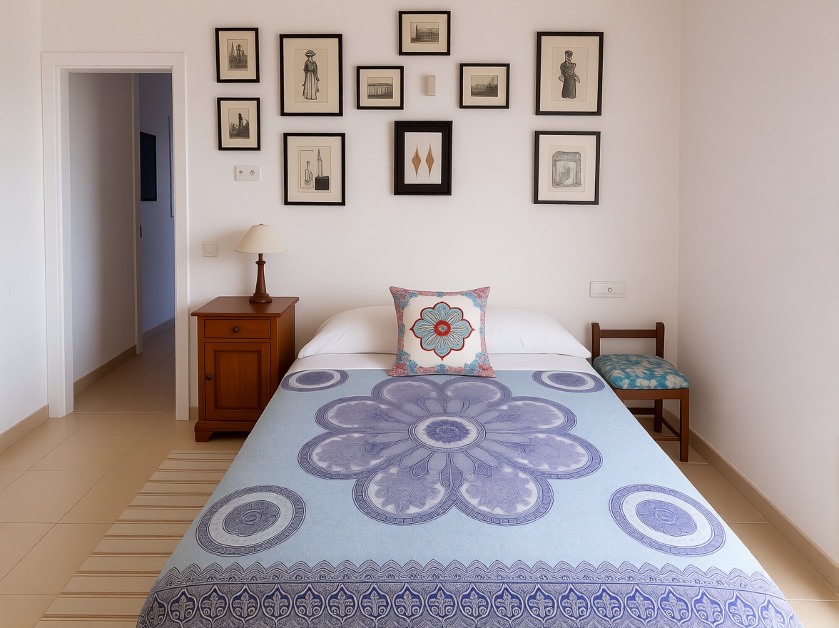 Beachfront flat in Sant Antoni de Portmany — Bedroom