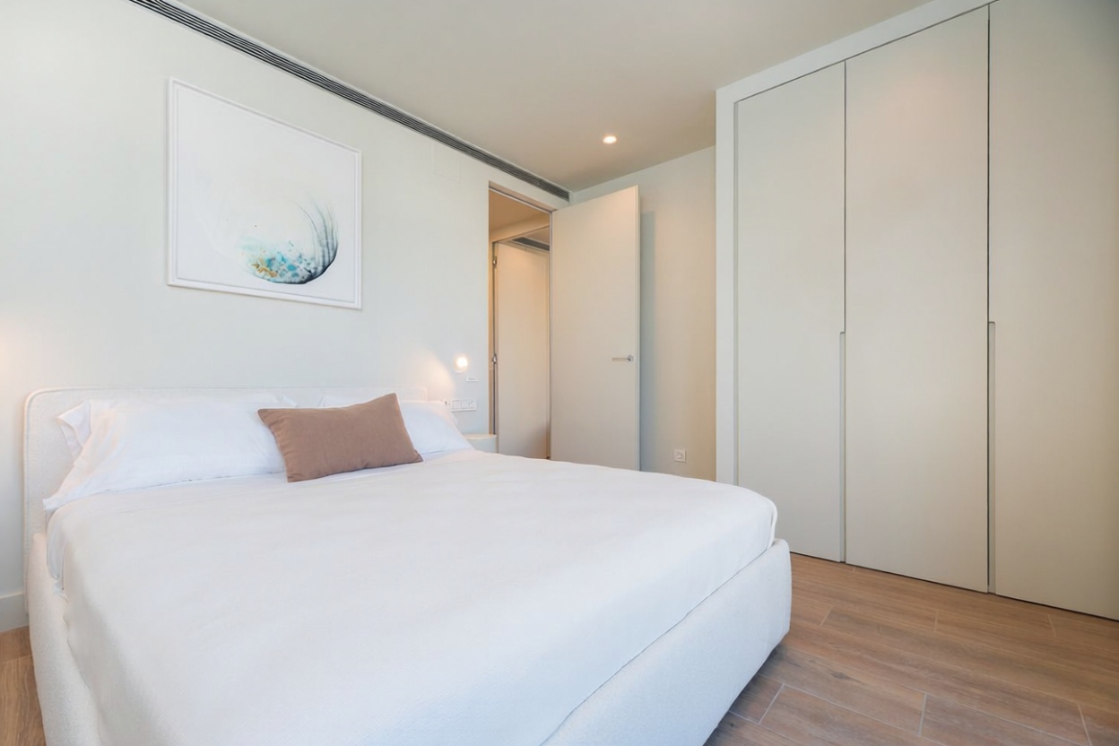 Wohnung in erste Strandlinie in Eivissa — Schlafzimmer
