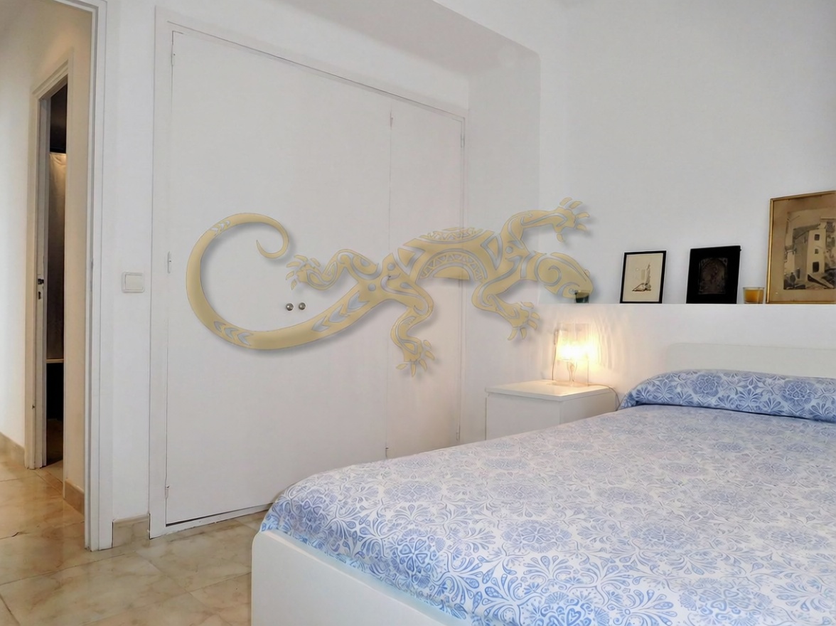 Wohnung in erste Strandlinie in Eivissa — Schlafzimmer