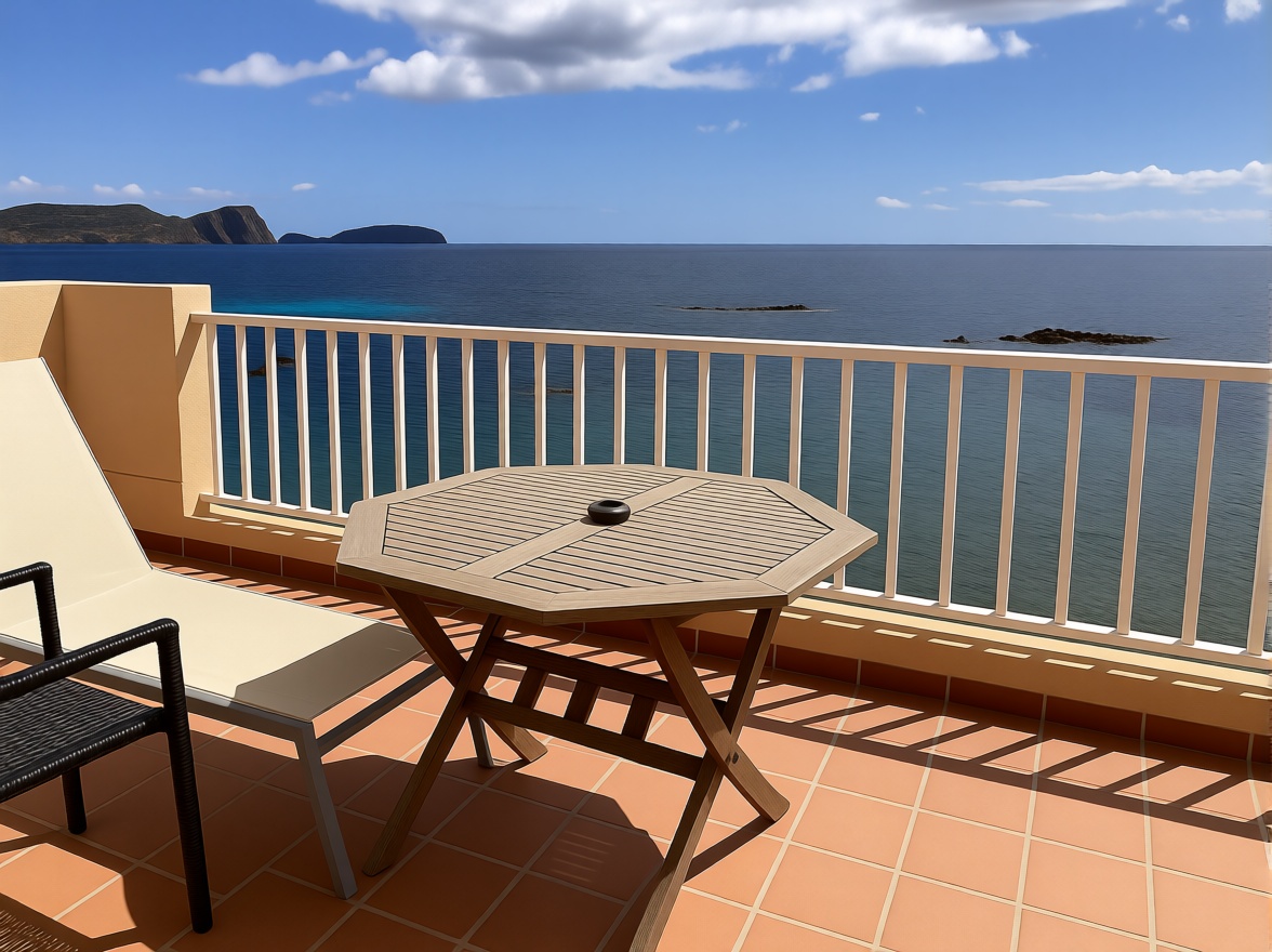 Wohnung in erste Strandlinie in Santa Eulalia del Río