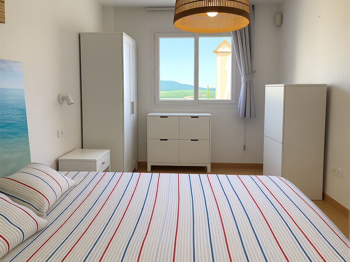 Apartamento em primeira linha de praia em Santa Eulalia del Río — Quarto