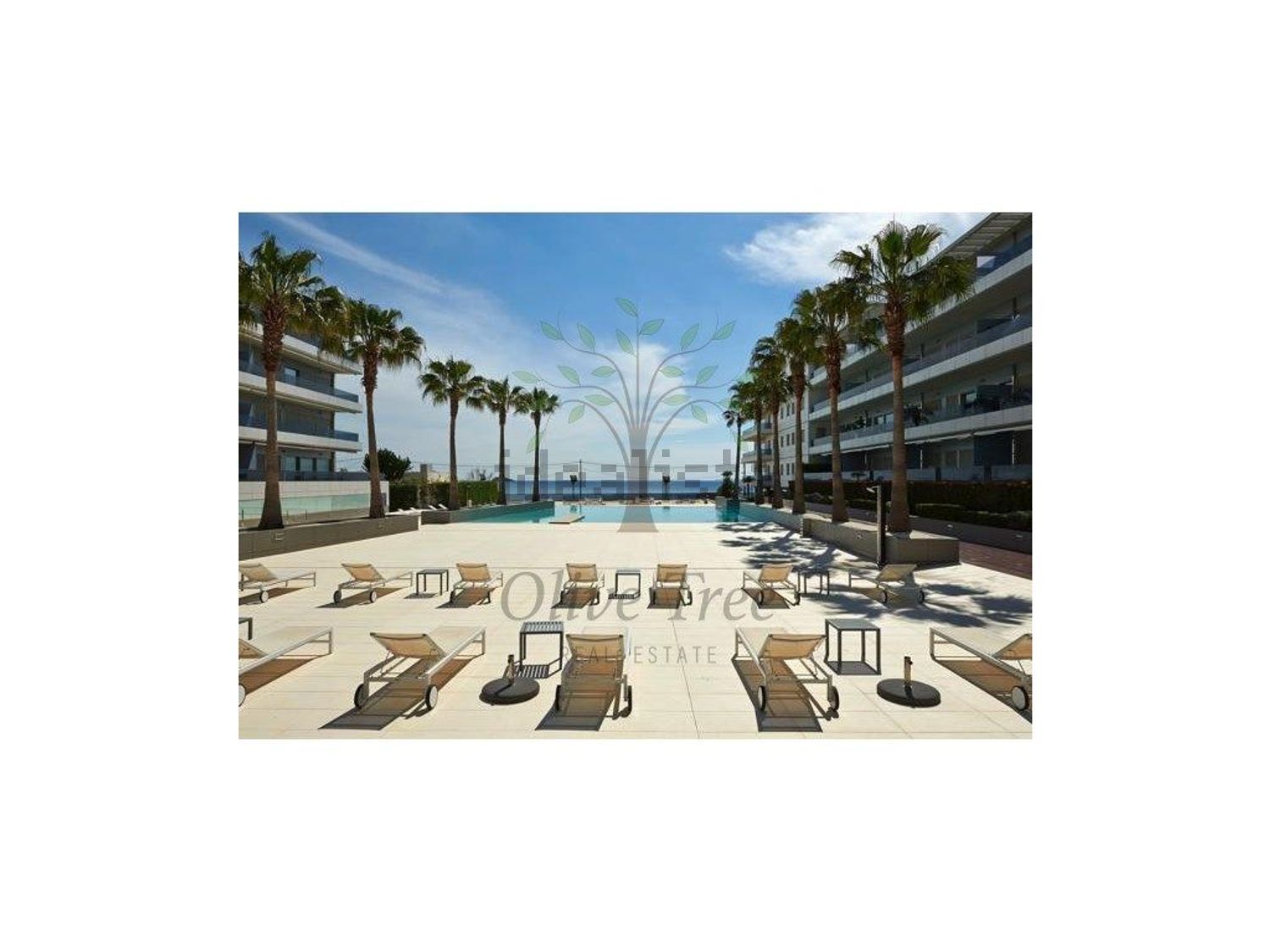 Wohnung in erste Strandlinie in Eivissa — Pool