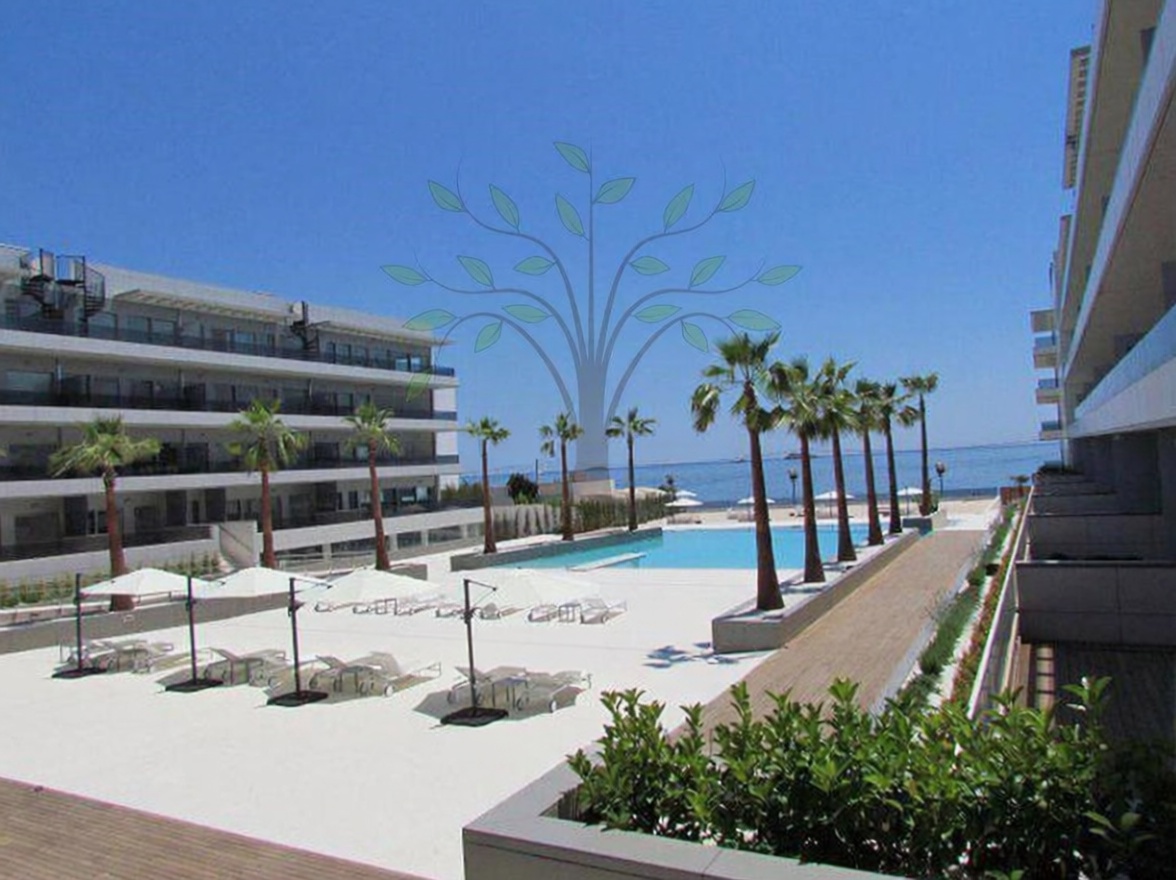 Wohnung in erste Strandlinie in Eivissa — Pool
