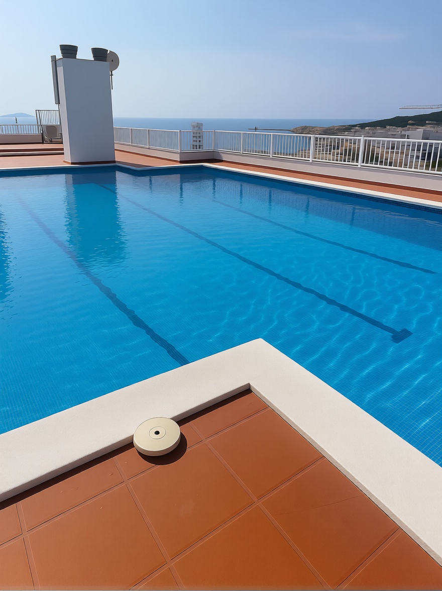 Beachfront studio in Sant Antoni de Portmany — Pool