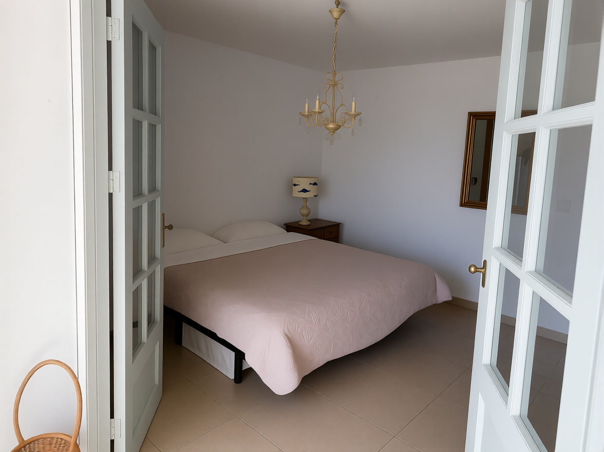 Beachfront flat in Santa Eulalia del Río — Bedroom