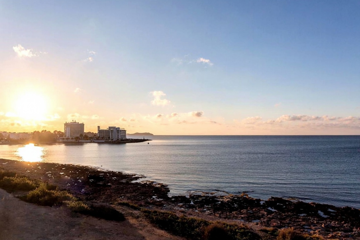 Beachfront flat in Sant Josep de sa Talaia — Sea view