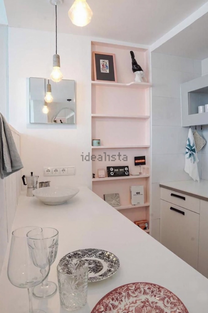 Beachfront studio in Ibiza — Kitchen