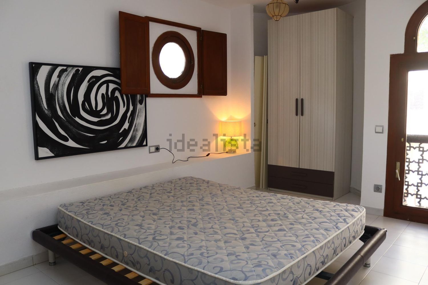 Wohnung in erste Strandlinie in Santa Eulalia del Río — Schlafzimmer