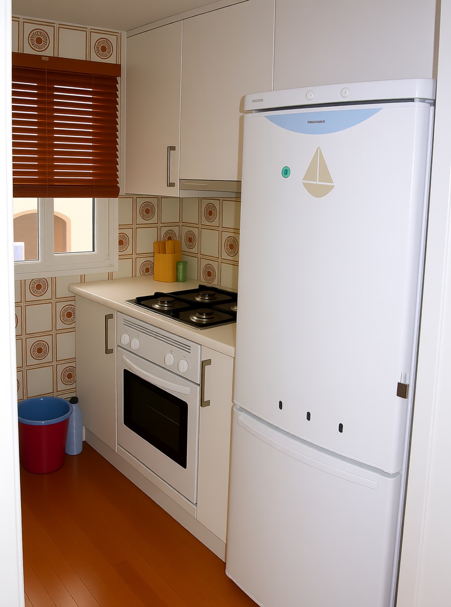 Flat for sale frontline beach in Calpe — Kitchen
